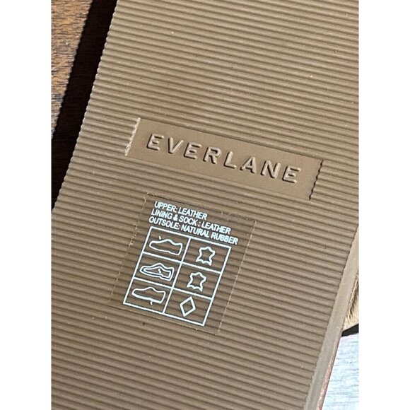 Everlane The Day Crossover Sandals in Light Taupe New Womens Slides Flats - Picture 10 of 13